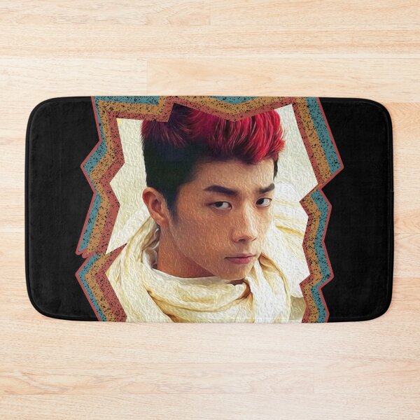 Item preview, Jang Wooyoung 2PM Wooyoung Korean Kpop Retro Color Oil Paint Design designed and sold by Piosenka Art.