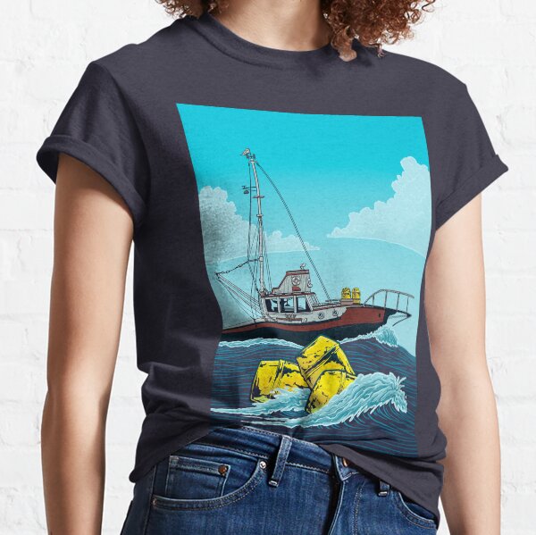 Jaws: The Orca Illustration Classic T-Shirt