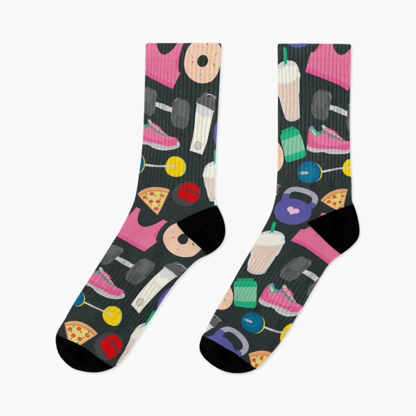 Item preview, I'm Not Perfect, Fitness Pattern designed and sold by myrarela.