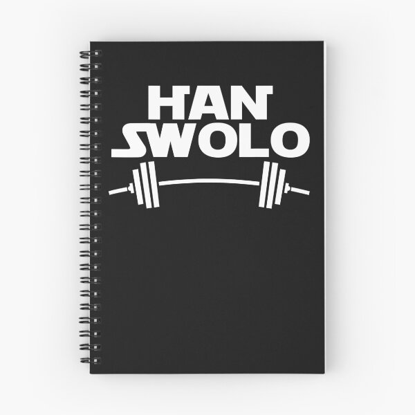 Item preview, Han Swolo Gym Weightlifting Funny designed and sold by ZacharyMarcus.
