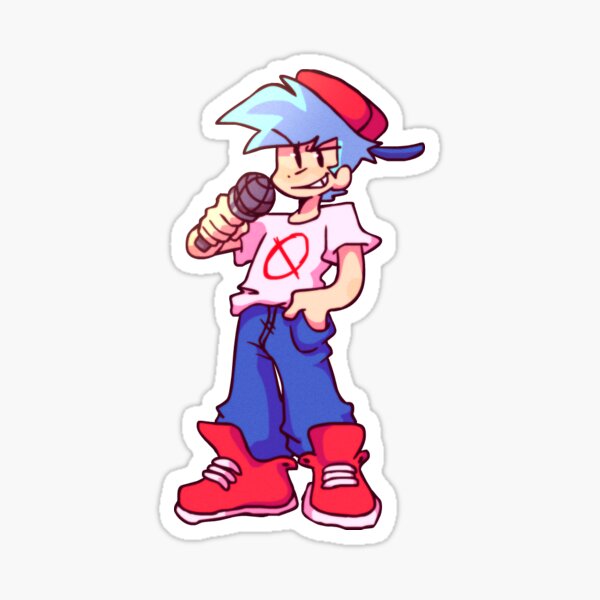 Boyfriend Friday Night Funkin Sticker
