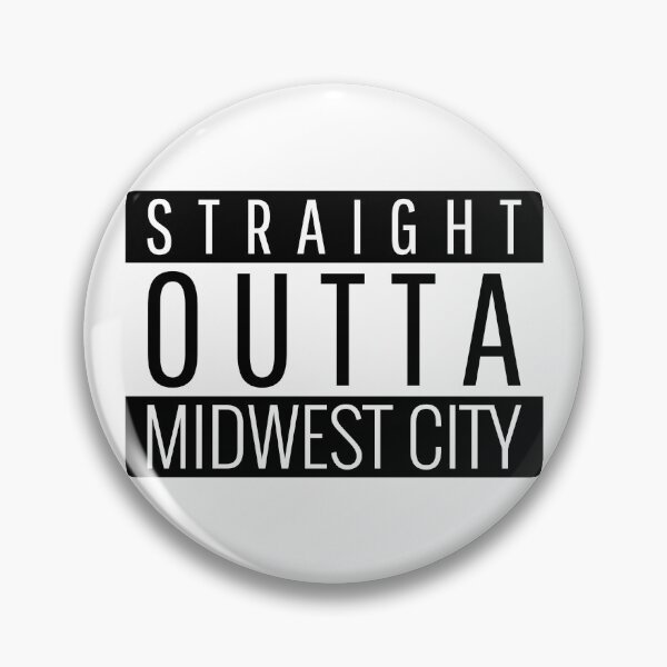 Item preview, Straight Outta Midwest City Oklahoma  designed and sold by Teelogic.