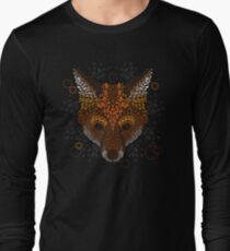 Fuchs Gesicht Langarmshirt