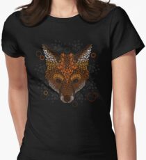 Fox Face Women's Fitted T-Shirt