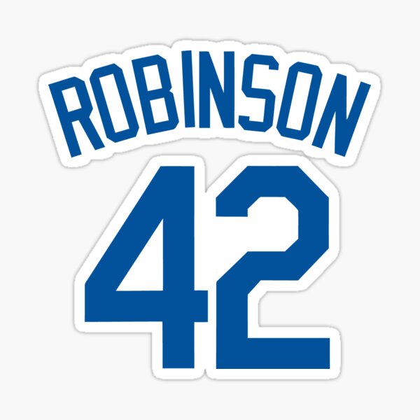 jackie robinson Sticker for Sale by cactusblack