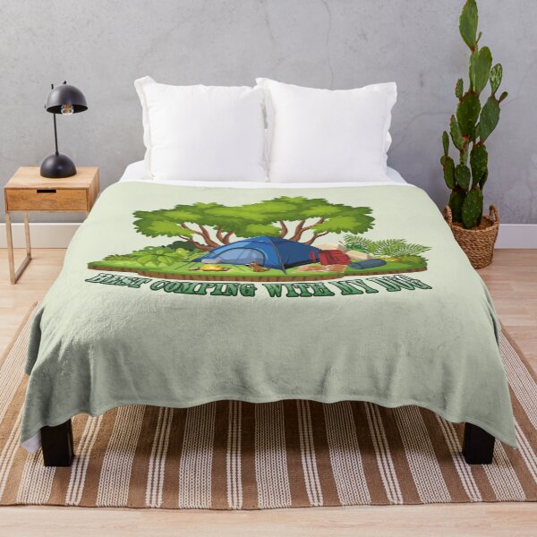 Item preview, Best Camping With My Dog designed and sold by YACINE-MALIKI.