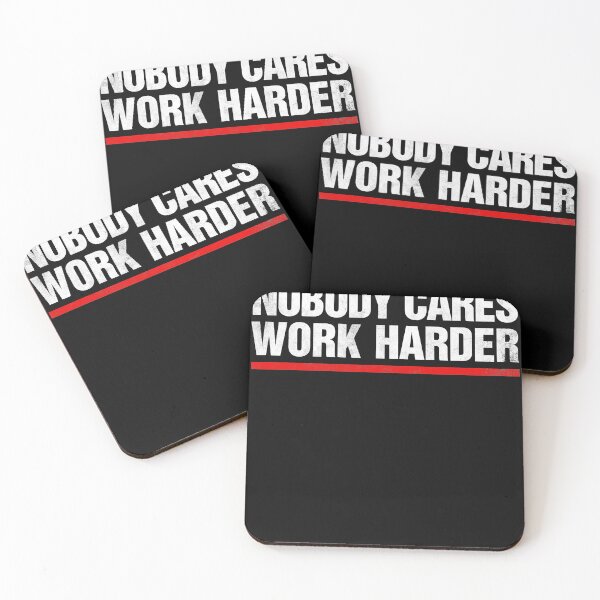 Item preview, Nobody Cares Work Harder Fitness Workout Gym designed and sold by ZacharyMarcus.