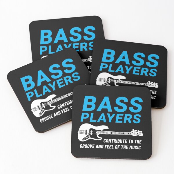 Item preview, Bass Players Contribute to the Groove Bass Guitar Dark Theme designed and sold by nightsworthy.