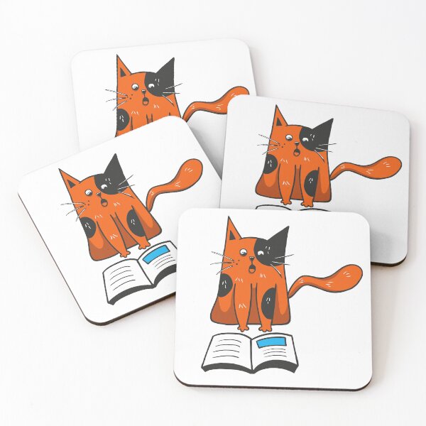 Item preview, Cute Cats Reading a Book designed and sold by andrebbara.