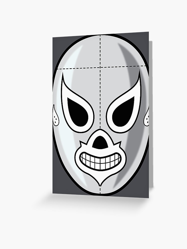 Mascara de El Santo 1" Greeting Card for Sale by RUBTOX |