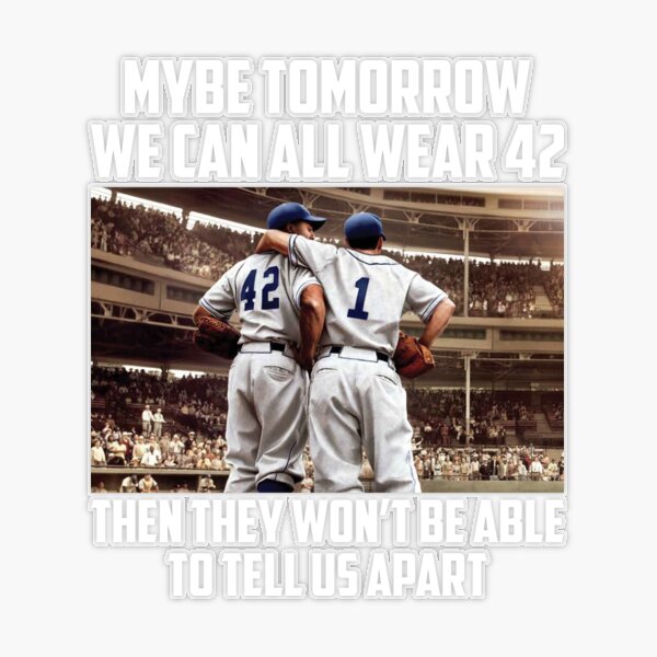 DEREK JETER #2 JACKIE ROBINSON DAY. EVERY PLAYER WEARS NUMBER 42