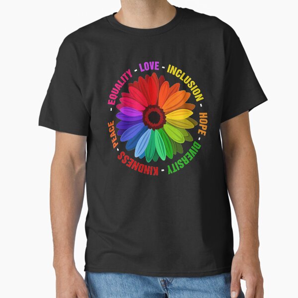 Item preview,  Kindness Peace Equality Love Inclusion Hope Diversity  T Shirt designed and sold by stylepalace.