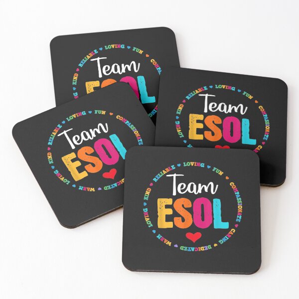 Item preview, Back to school Teachers Crew Students - Team ESOL Teacher T-Shirt designed and sold by Tuckey-Virgin.