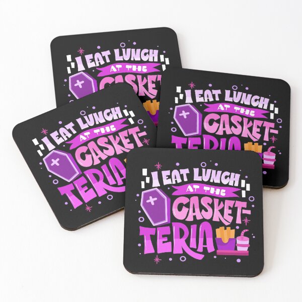 Item preview, I Eat Lunch At The Casket-Teria designed and sold by anziehend.