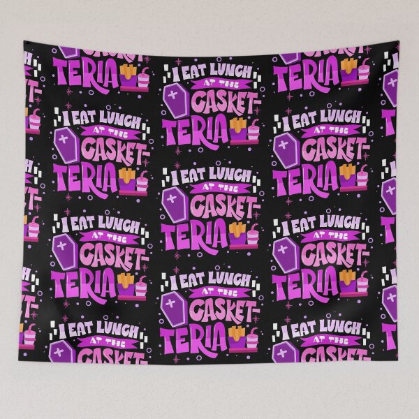 Item preview, I Eat Lunch At The Casket-Teria designed and sold by anziehend.