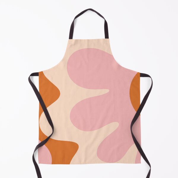 Artikelvorschau, Happy Flower Retro 60s Vibe Pink Orange Blush Creme entworfen und verkauft von kierkegaard.