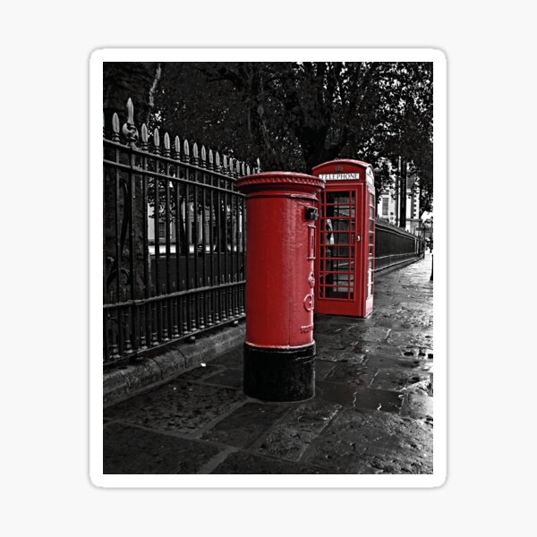 Item preview, London Phone Box and Royal Mail Postal Box designed and sold by DesignsOnLondon ..
