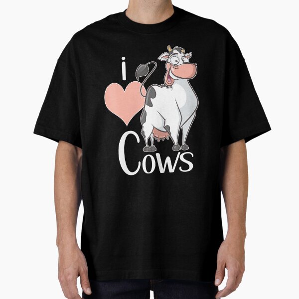 Vista previa del artículo con la obra «Amo las vacas Para niños Adultos Vaca», diseñado y vendido por Okunevax.