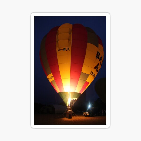 Hot Air Balloon Festival Sticker