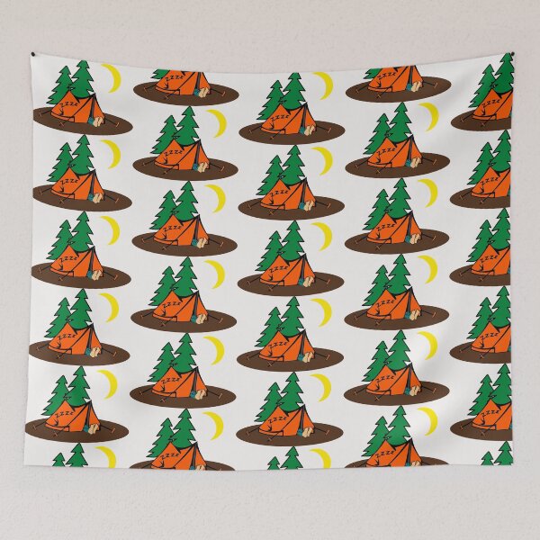 Item preview, Camping is in tents designed and sold by maarifa.