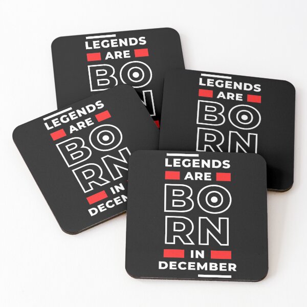 Item preview, Legends are born in December designed and sold by Creatoe.