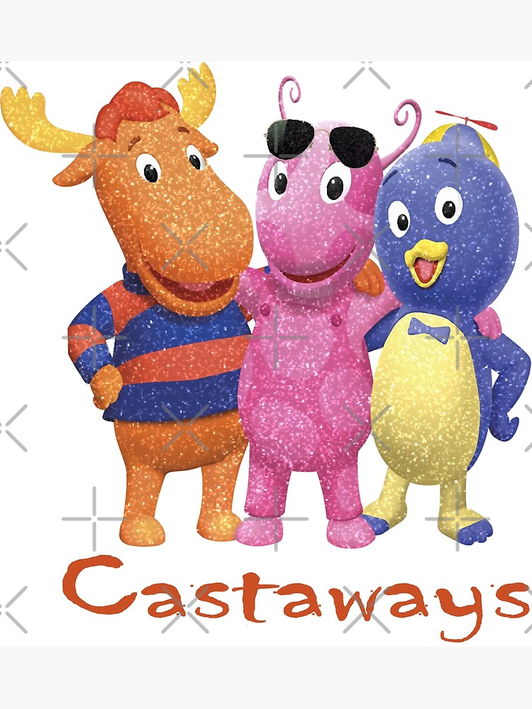 "Castaways Backyardigans Sticker tiktok song Pablo Cartoons For