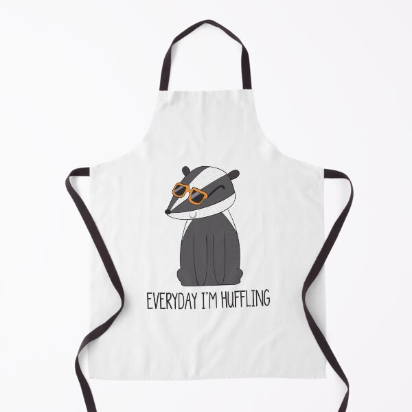 Item preview, Everyday I'm Hufflin' Funny Cute Badger Gift designed and sold by DreamyPanda.
