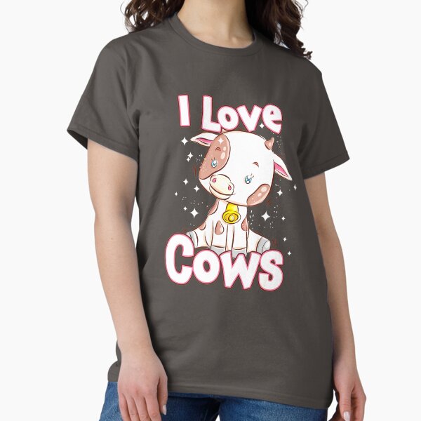 Vista previa del artículo con la obra «Amo a los niños de las vacas», diseñado y vendido por Okunevax.