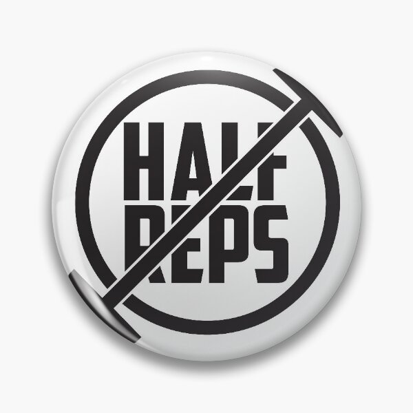 Item preview, No Half Reps designed and sold by nicgfx.