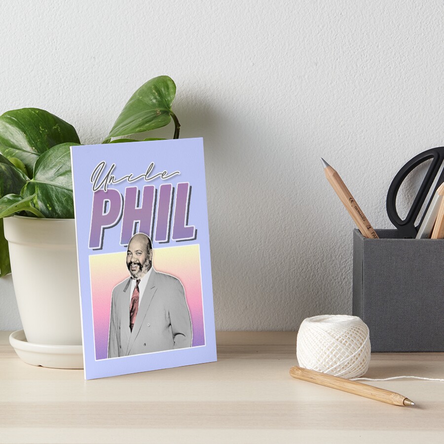 fresh-prince-uncle-phil-art-board-print-by-psgm30-redbubble