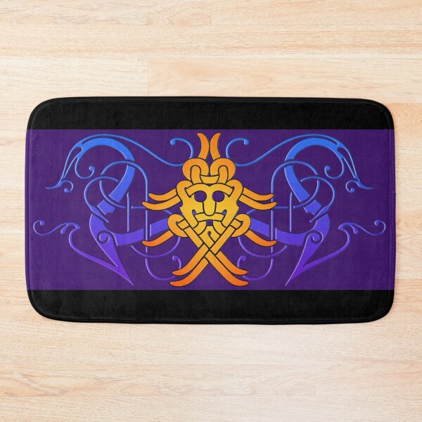 Item preview, A Mashup of two Viking art styles, Urnes, Ringerike Style designed and sold by Odinist.