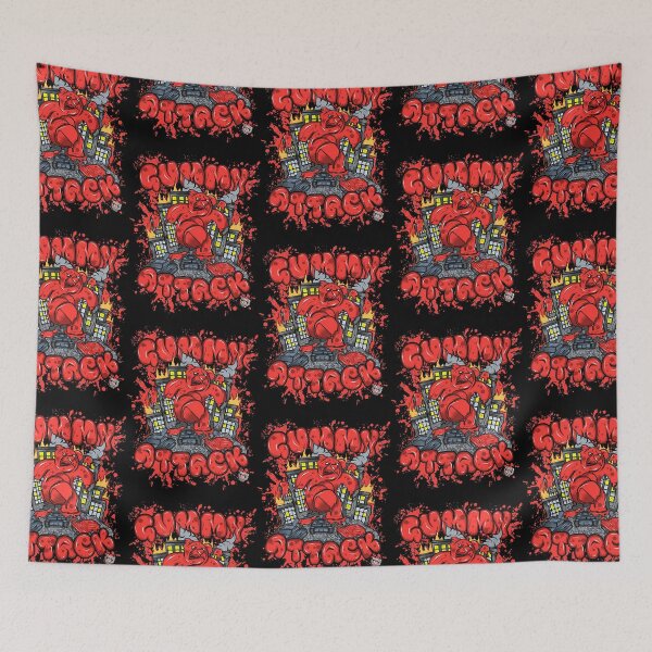 Item preview, Attack of the Gummybear Red  designed and sold by damammo.