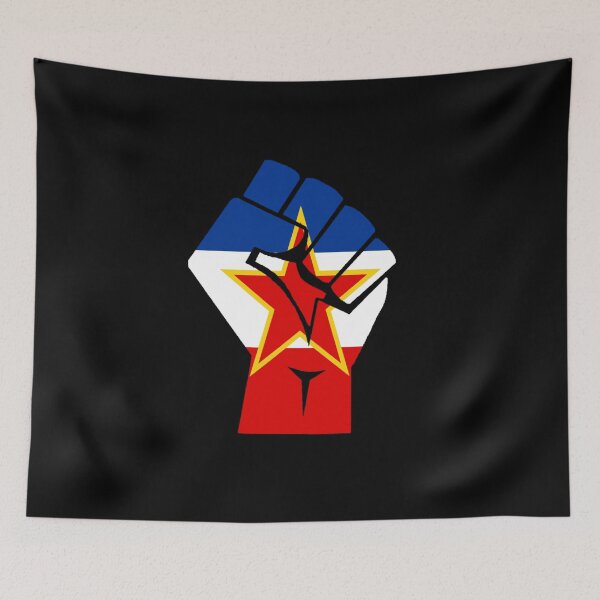 Item preview, Yugoslavia Fist designed and sold by RevolutionInPaint.