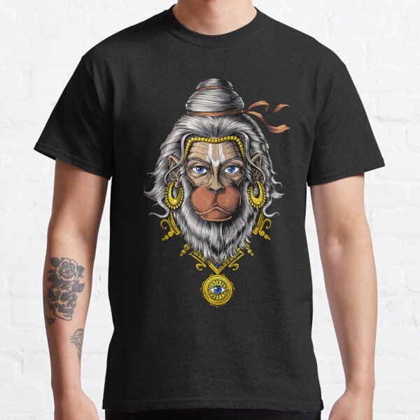 Hindu God Hanuman Classic T-Shirt