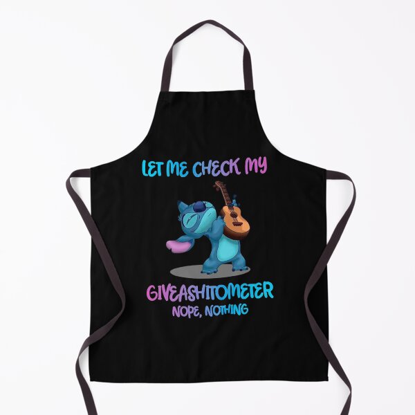 Item preview, Stitch let me check my giveashitometer nope nothing Funny Guitar  designed and sold by sesenlavadie.