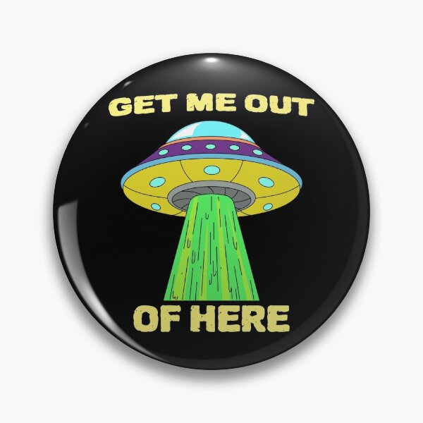 Item preview, UFO Get Me Out Of Here Comics Style designed and sold by adamtepl.