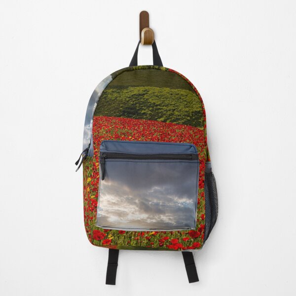 Item preview, A field of red poppies designed and sold by kathleenjean.