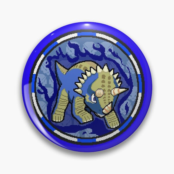 Item preview, Tricera Dino Medal designed and sold by GilGuardGo.