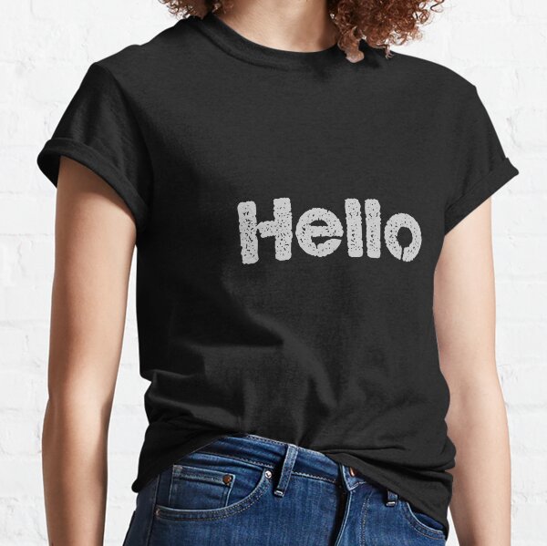 Hello minimalist Classic T-Shirt