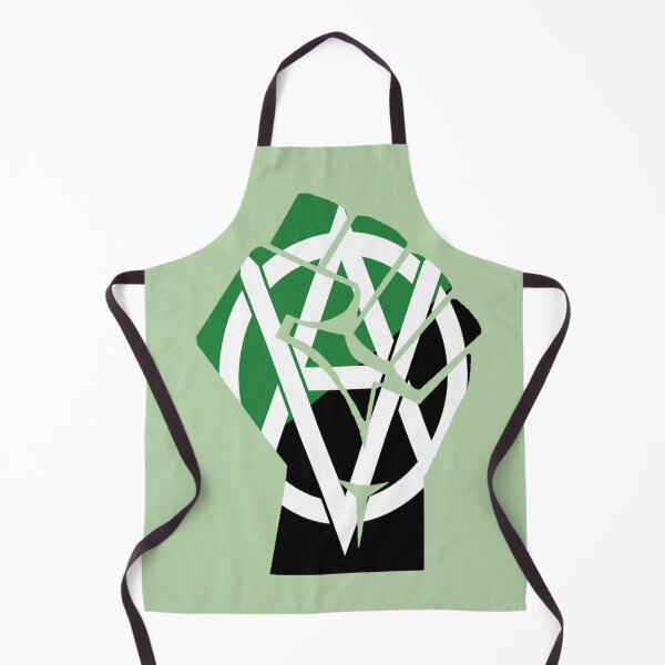Item preview, Vegan Anarchist Fist designed and sold by RevolutionInPaint.