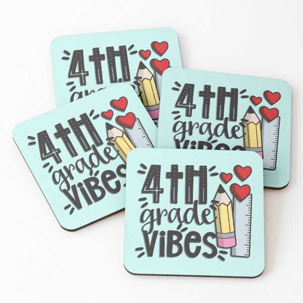 Item preview, Fourth (4th) Grade Vibes Cute Text and Graphic Design For Fourth Grader  designed and sold by NightGleam.
