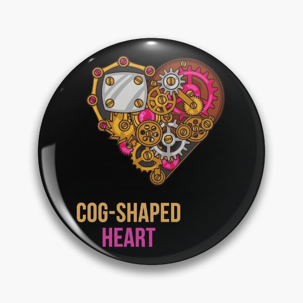 Item preview, Cog-Shaped Heart  designed and sold by azadselvey.