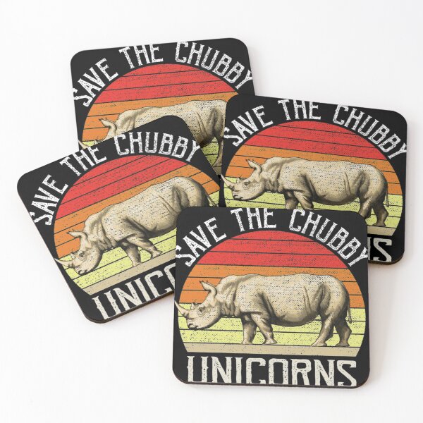 Item preview, Save The Chubby Unicorns vintage rhino rhinoceros designed and sold by Nataliee746.