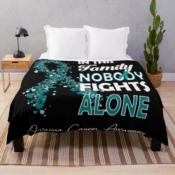 Item preview, In This Family, No One Fights Alone Shirt Ovarian Cancer designed and sold by Nataliee746.