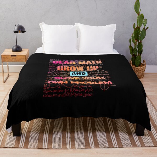 Item preview, DEAR MATH GROW UP AND SLOVE YOUR OWN PROBLEM  designed and sold by sssweetness.
