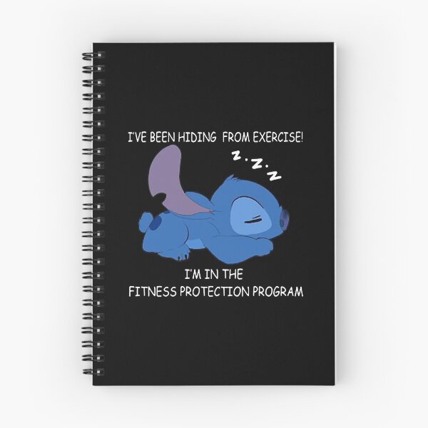 Item preview, Ive Been Hiding From Exercise Im In The Fitness Protection Program Stitch Funny  designed and sold by katrielvergo.