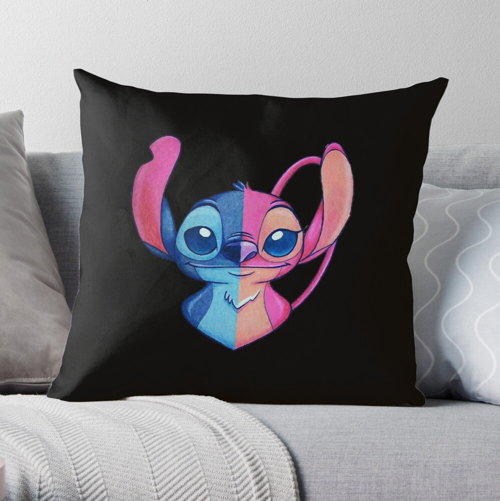 Lilo and Stitch Throw Pillow for Sale by alyaST14