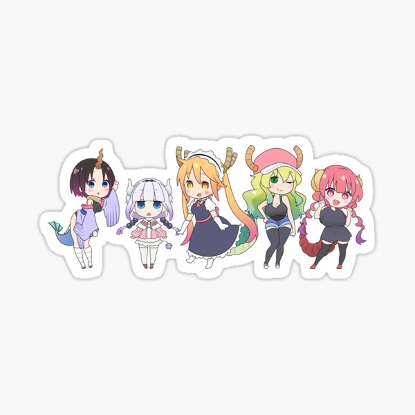 Item preview, Miss Kobayashi's Dragon Chibis designed and sold by ChibiCheems.