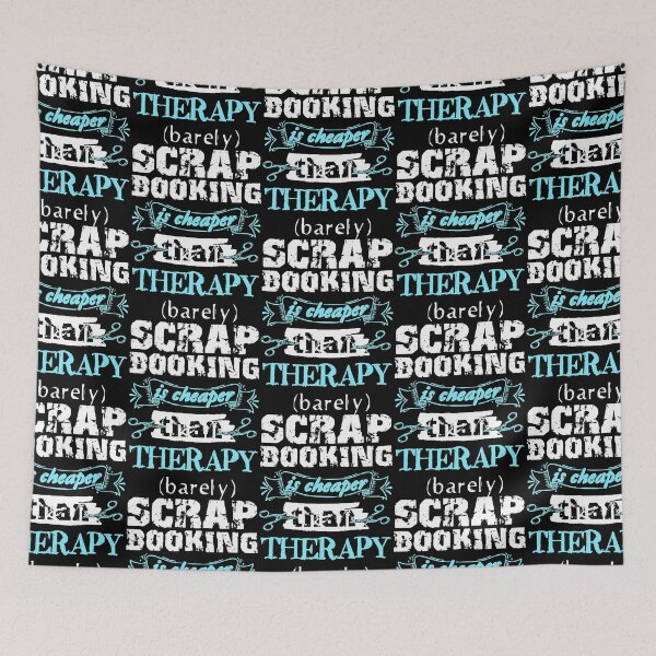 Item preview, SCRAPBOOKING IS CHEAPER THAN THERAPY BARLEY  designed and sold by azadselvey.