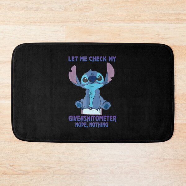 Item preview, Stitch Let Me Check My Giveashitometer Nope Nothing Funny  designed and sold by cortlandshetley.